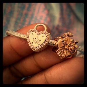 Pandora Charms and or bracelet with charm